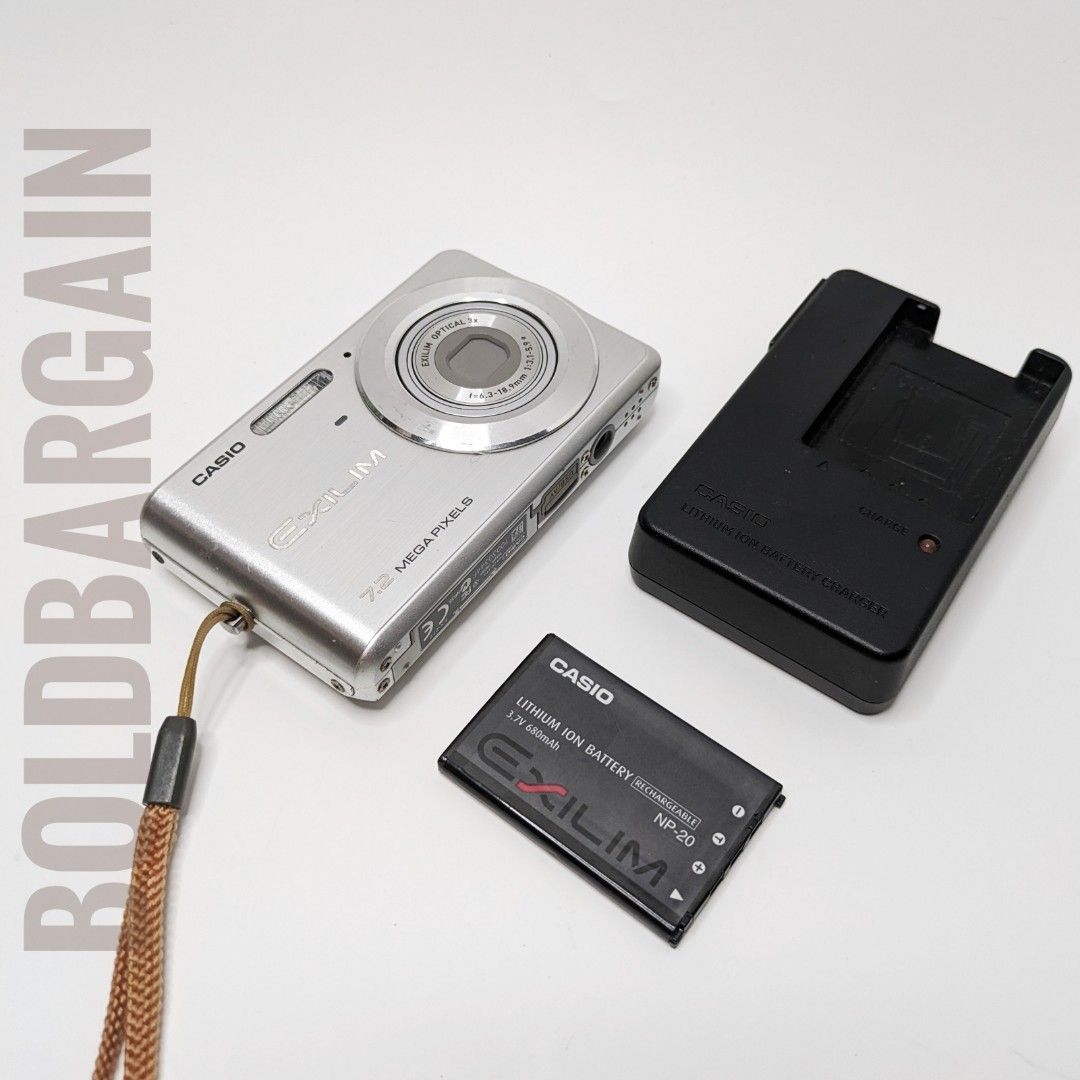 Casio exilim 7.2 best sale megapixel camera charger