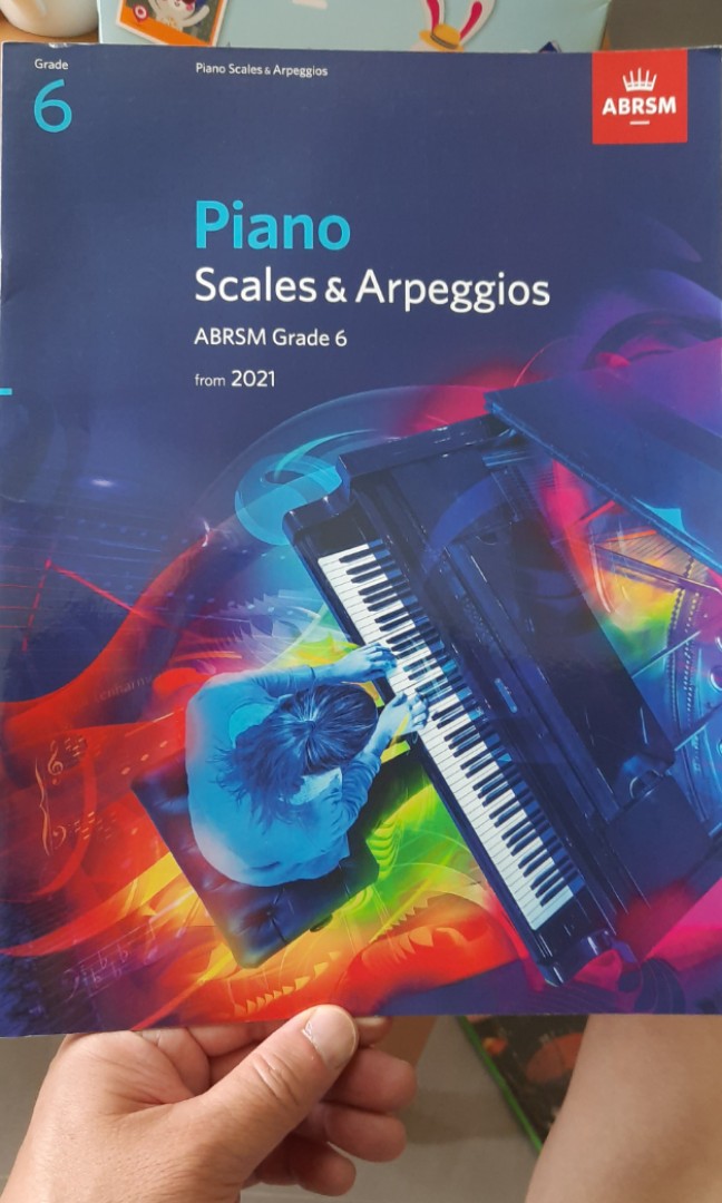 Abrsm Piano Scales And Arpeggios Grade 6 From 2021 興趣及遊戲 音樂、樂器 And 配件 音樂與媒體 樂譜 Carousell 