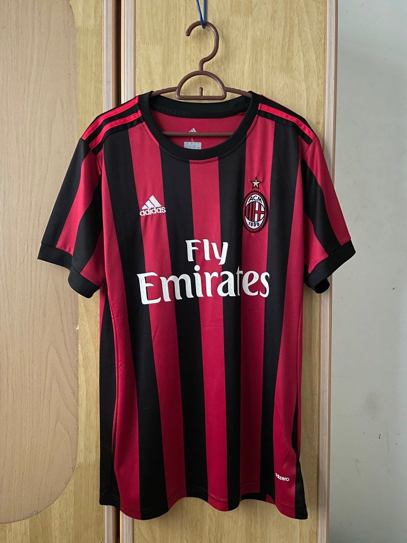 Ac milan jersey best sale 2017