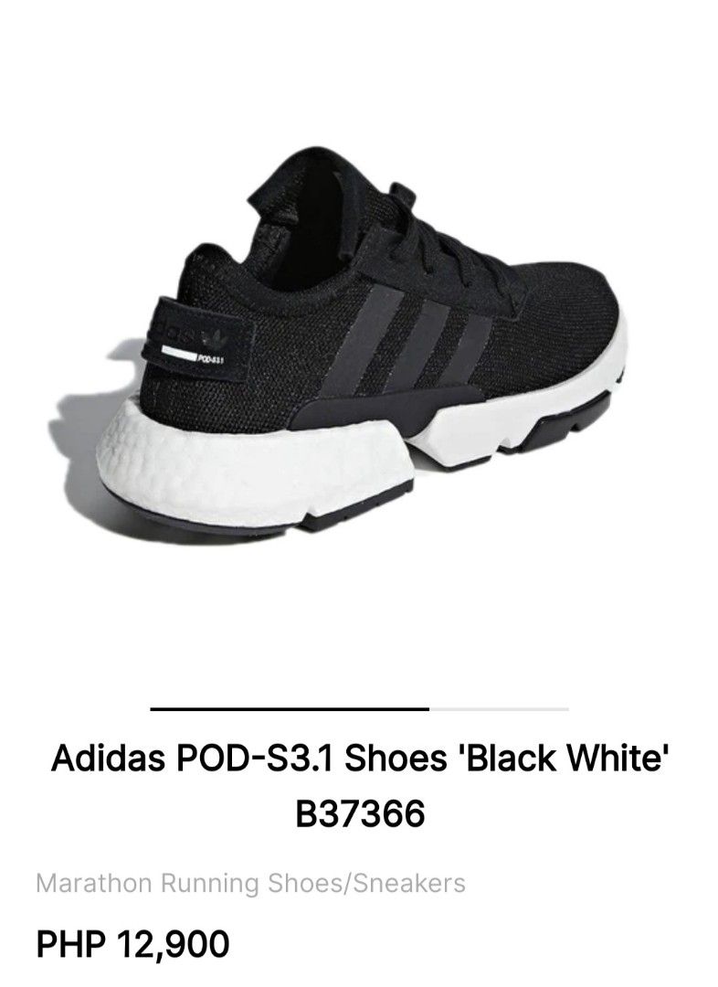 Adidas originals pod-s3.1 trainers in black b37366 shop