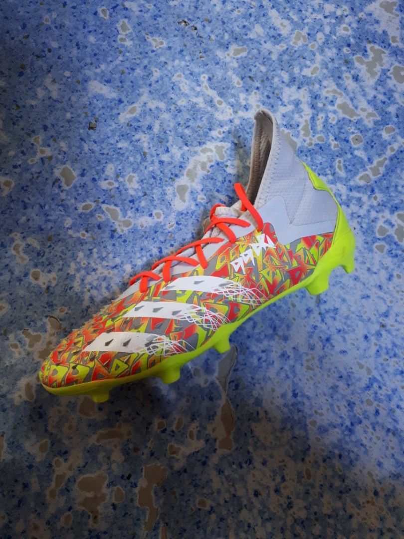 Adidas Predator Freak 2 Firm Ground Soccer Cleats Shoes 'Demonskin