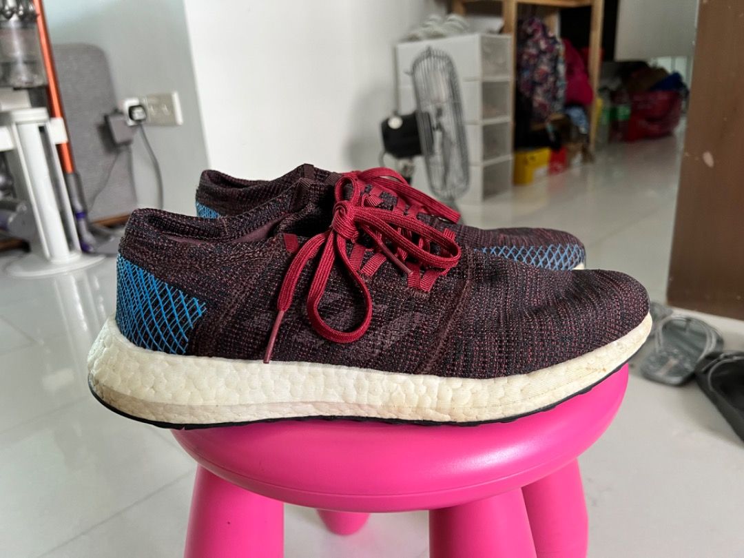 Adidas pure boost go red online