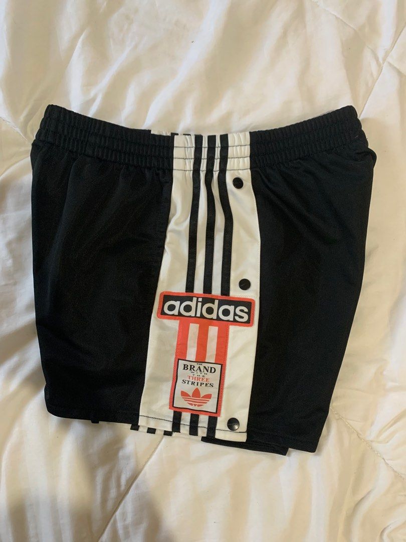 Adidas best sale button shorts
