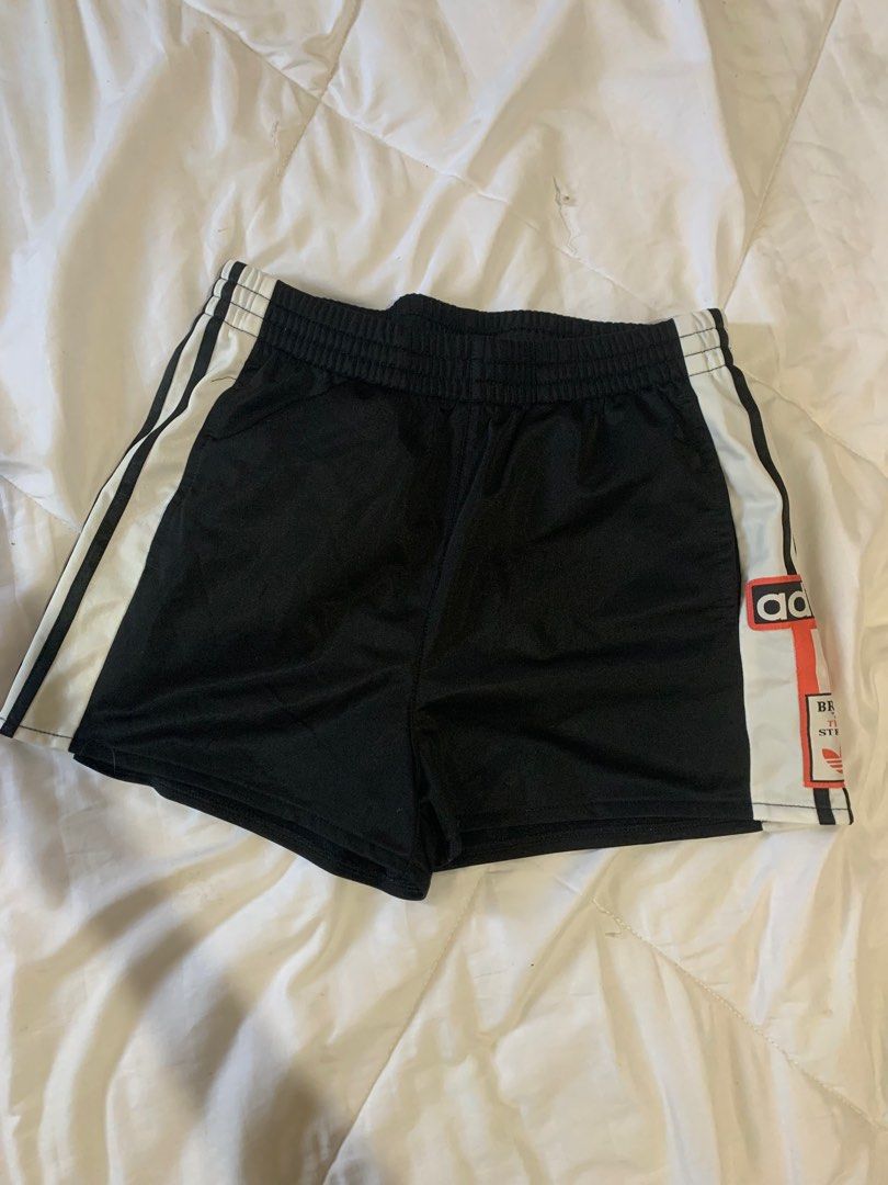 Adidas button shorts top