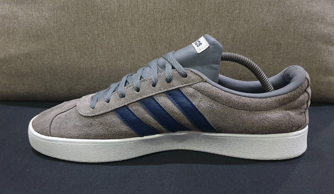 ADIDAS VL COURT 2.0 Full Suede Leather 9.5uk Men s Fashion