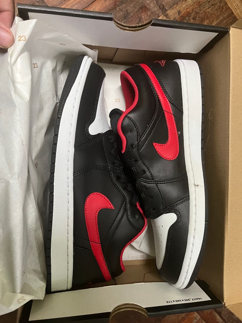 jordan 1 low fire red
