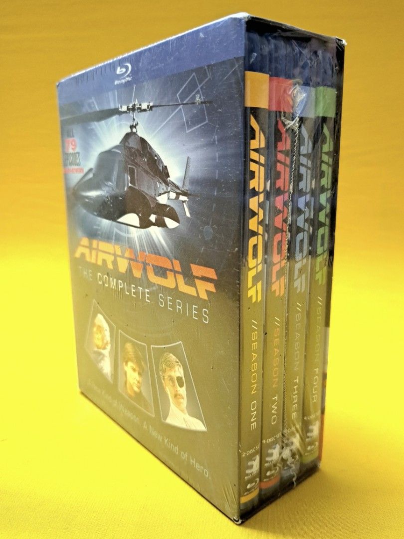🔥AIRWOLF THE COMPLETE SERIES🔥 BLURAY NEW SEALED!, Hobbies & Toys
