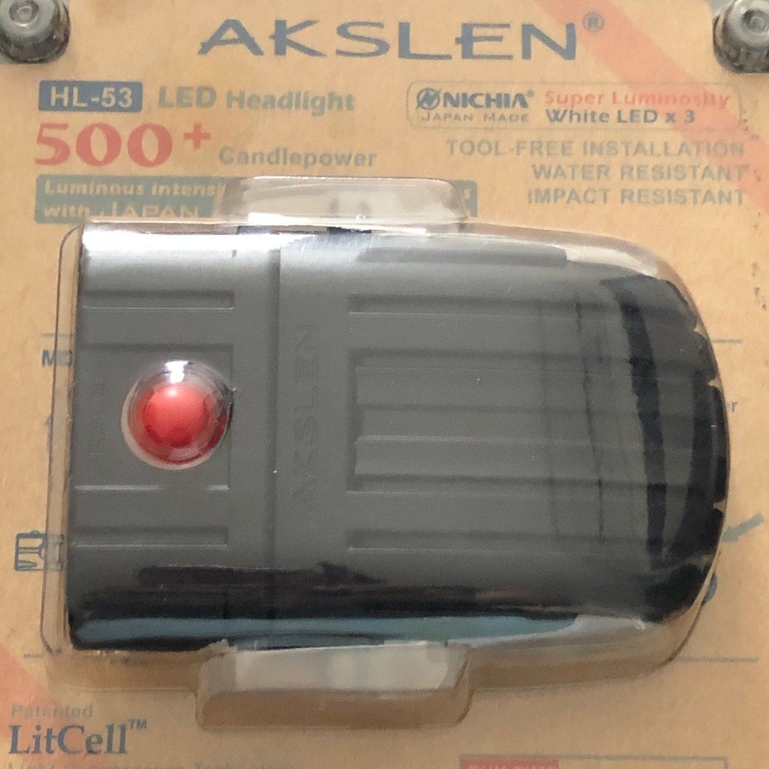 Akslen Bike LED Headlight Elektronik Lainnya di Carousell