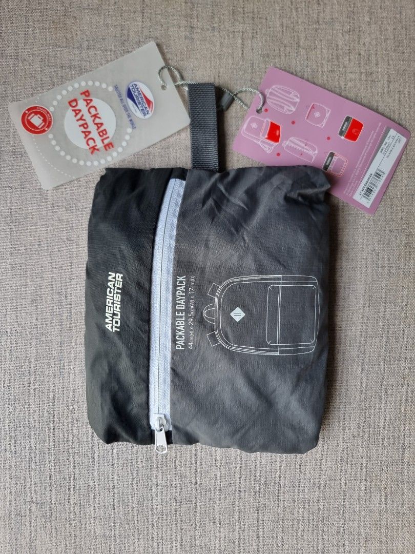 American Tourister Packable Backpack, Men's Fashion, Bags, Backpacks on