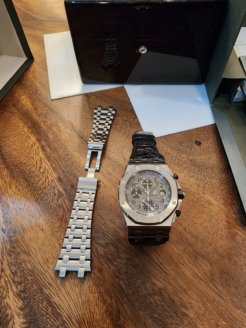 AP titanium Royal oak offshore, Luxury, Watches on Carousell