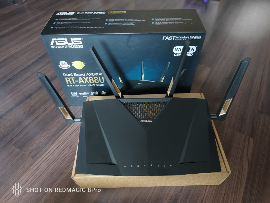 Asus RT-AX88U, Computers & Tech, Parts & Accessories, Networking on ...