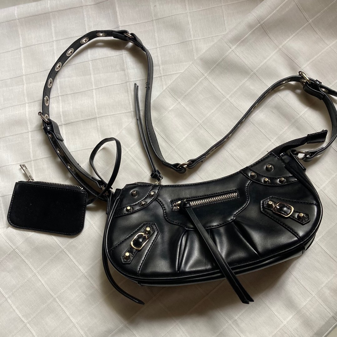 ATIS in BLACK, Women's Fashion, Bags & Wallets, Shoulder Bags on Carousell