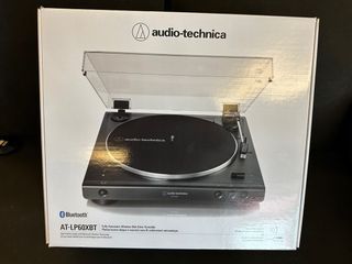 Audio-Technica AT-LP60XBT Fully Automatic  with Edifier Speaker