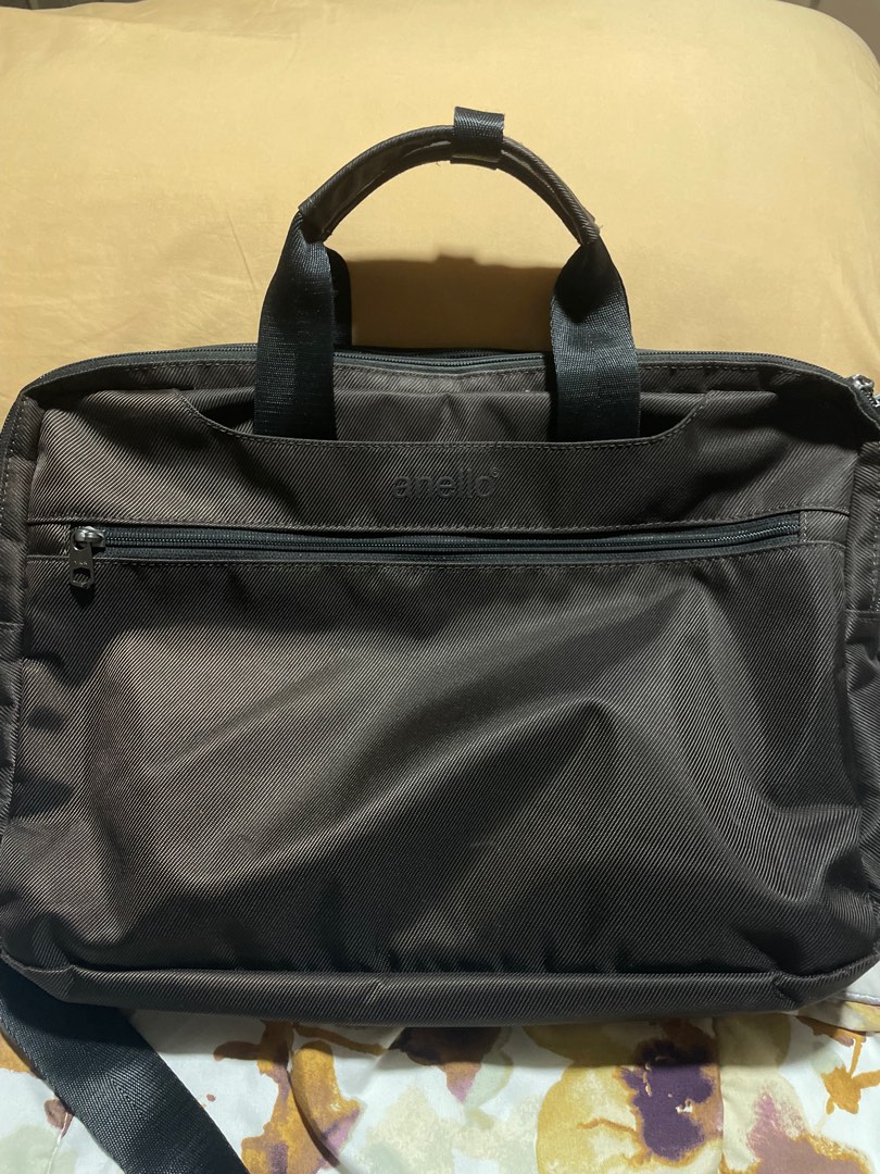 Authentic ANELLO 15" Laptop Bag in Brown, Computers & Tech, Parts
