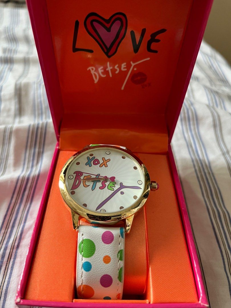 Authentic Betsy Johnson Ladies Watch