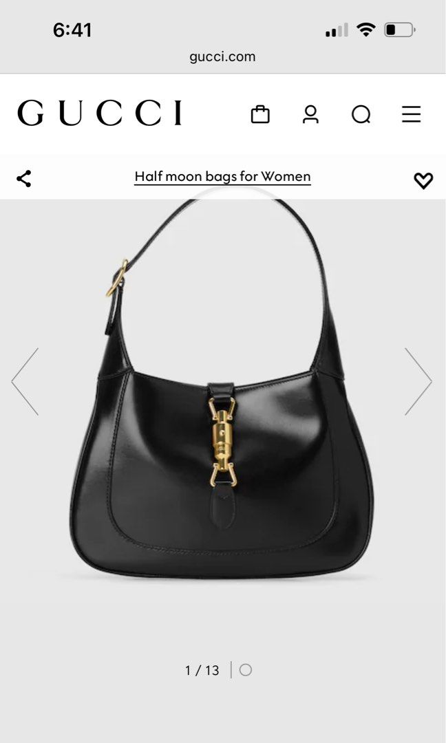 Authentic Gucci 1961 Jackie Small, Luxury, Bags & Wallets on Carousell