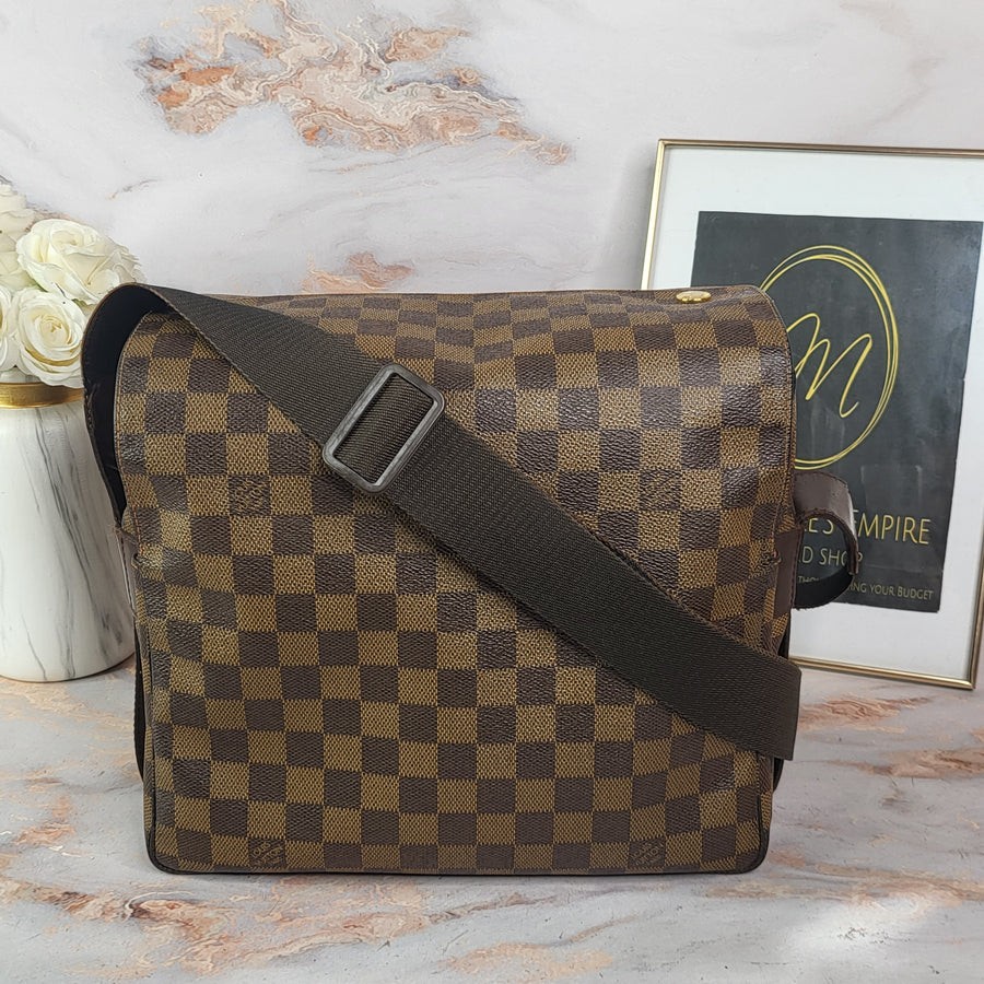 LV Naviglio Messenger, Luxury, Bags & Wallets on Carousell
