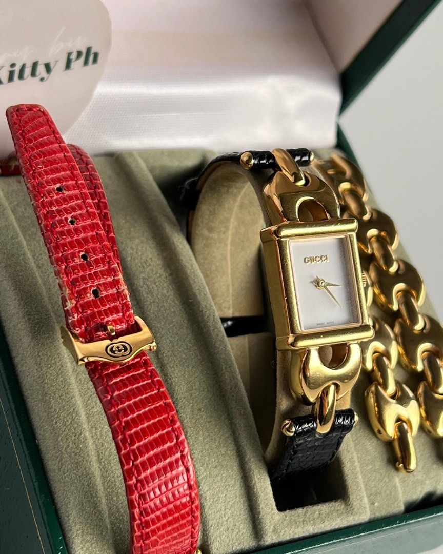 Pre owned gucci watch deals