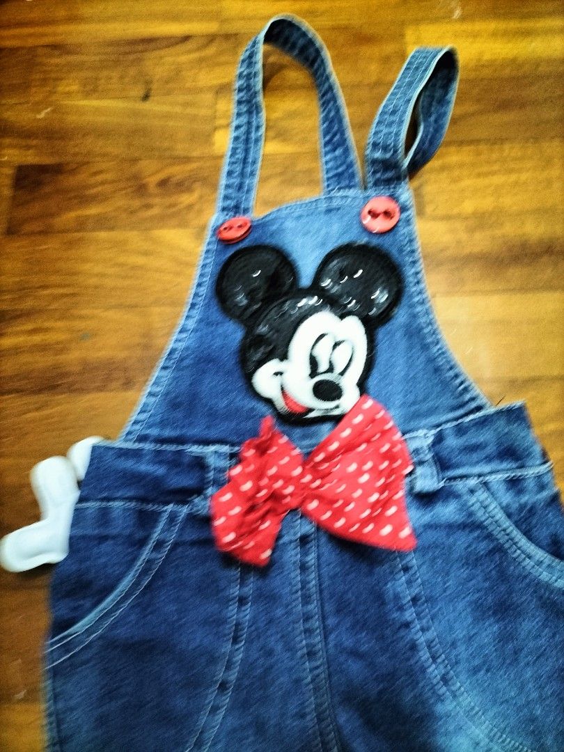 Mickey mouse jumpsuit baby top