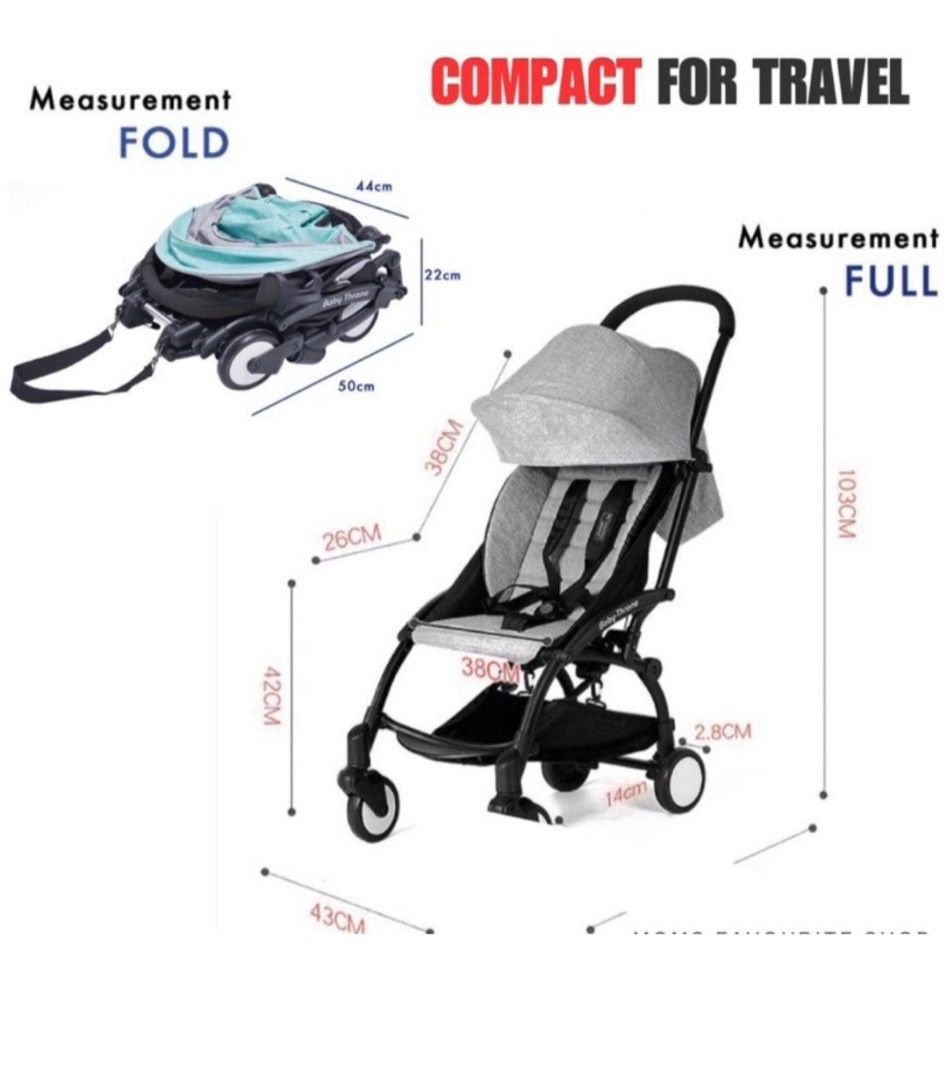 Harga stroller best sale baby throne