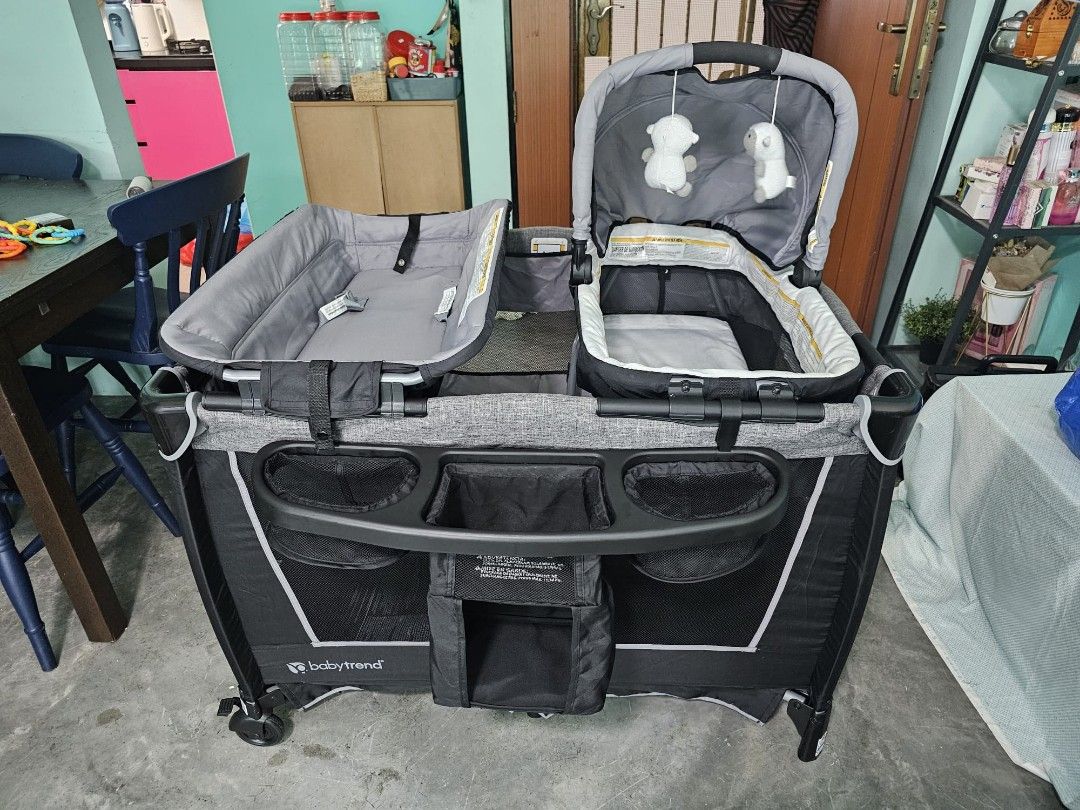BabyTrend 4 in 1 baby cot, Babies & Kids, Baby Nursery & Kids Furniture ...