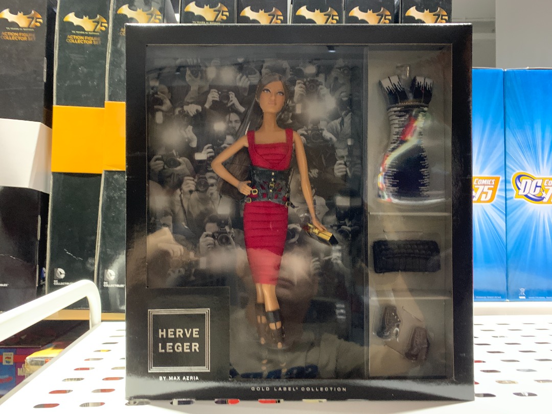 Barbie Collection Gold Pink Label Herve leger grace kelly elizabeth taylor statue of liberty