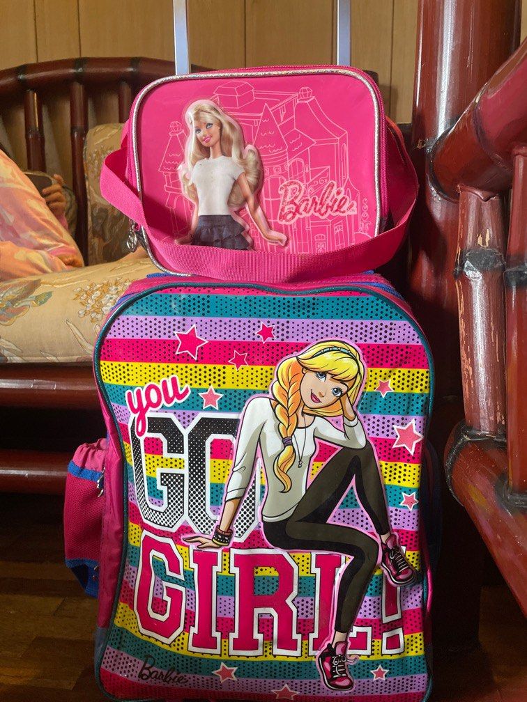 Buy STRIDERS 18 inches Barbie School Trolley Bag Dreams in Style for Little  Fashionistas Age (8 yr and 8 yr Plus) at Amazon.in