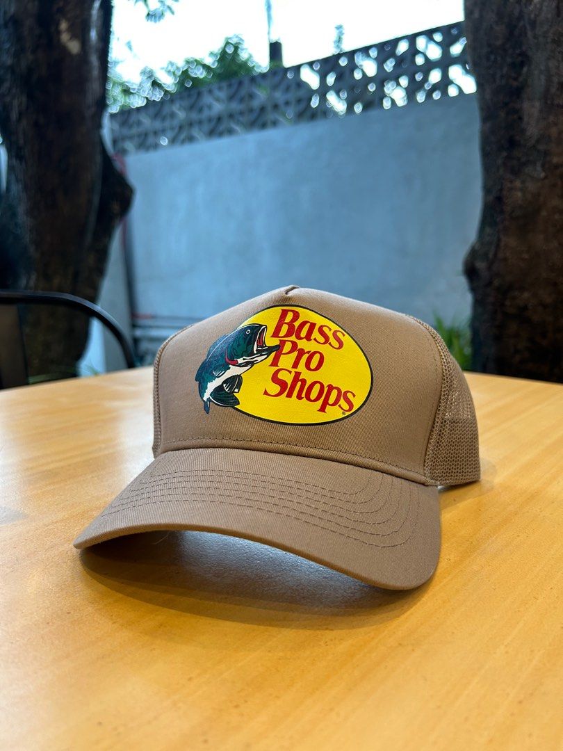 NEW Bass Pro Shops Trucker Hat Adjustable Teal Blue Fishing Snapback  Baseball