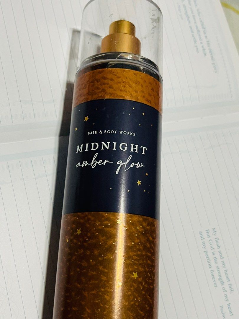 Bath & Body works- Midnight glow (Category: Fragrance & Deodorants) located in Calamba. Submitted by jem0318 (Listing ID 1255051468, Image 1). Description: Fresh from KSA. As in unti palang nabawas. 100% Legit/Original.