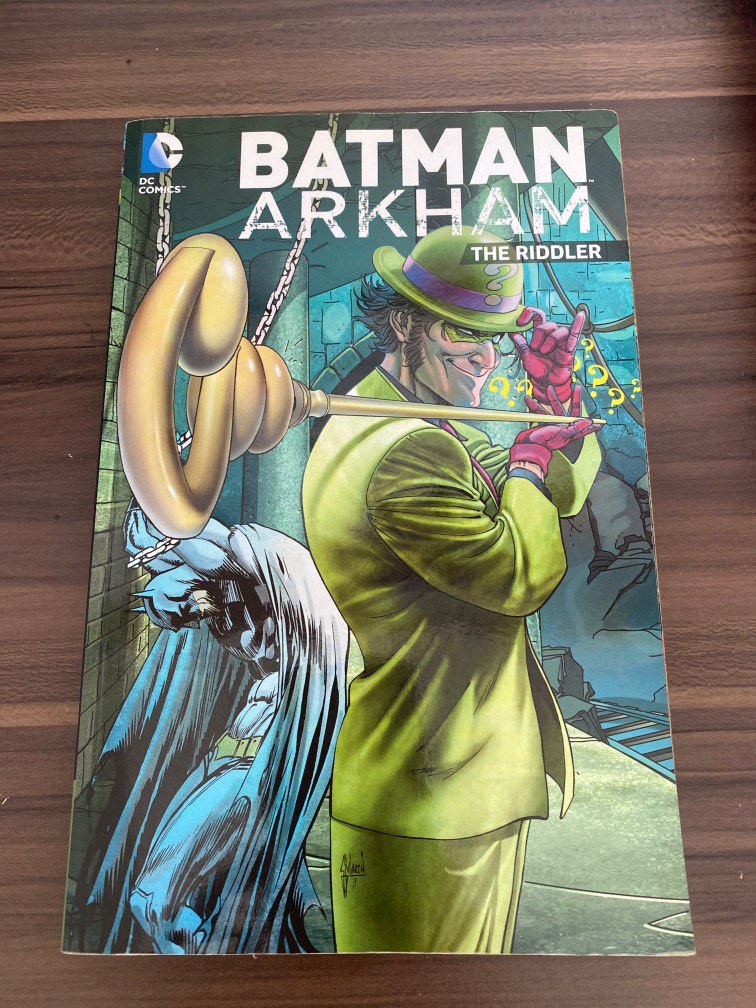 Batman Arkham: The Riddler comics, Hobbies & Toys, Books & Magazines ...
