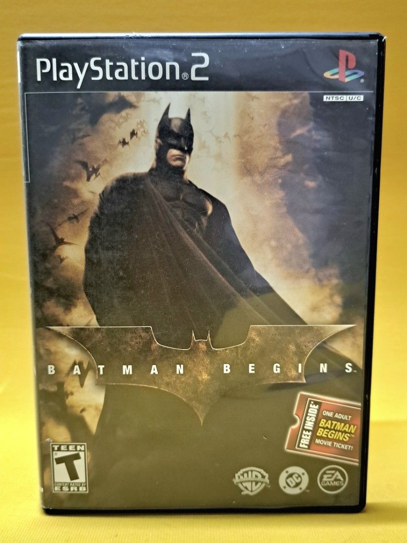 Batman begins hotsell playstation 2