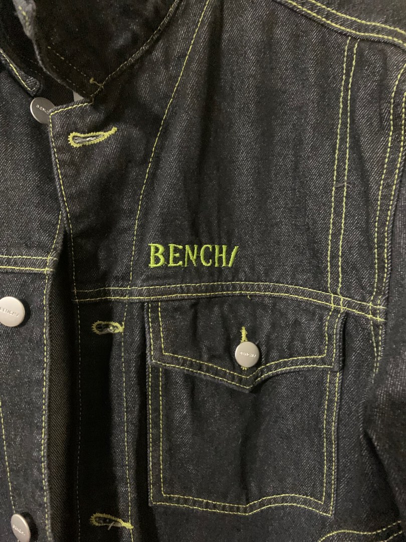 Bench Denim Jacket, Men's Fashion, Coats, Jackets and Outerwear on Carousell