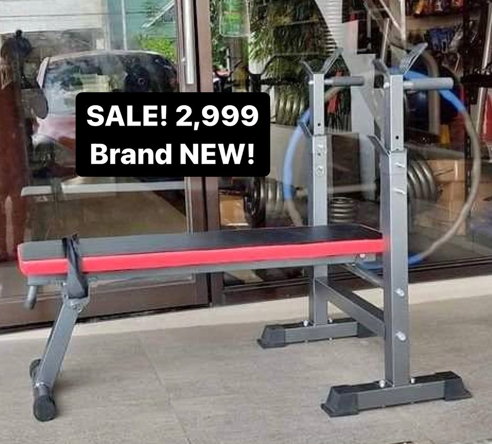 Bench with Dips Exercise Gym Equipment, Sports Equipment, Exercise ...