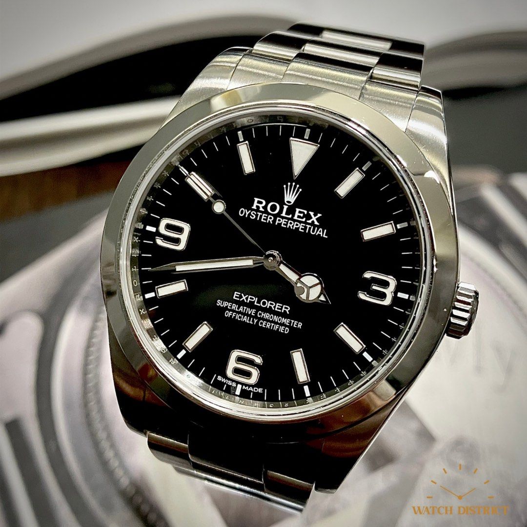 BEST 2017 MK2 Rolex Explorer 1 214270 39mm FULL SET