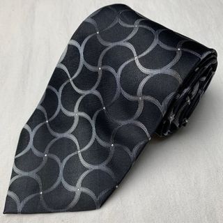 Black Checkered Necktie