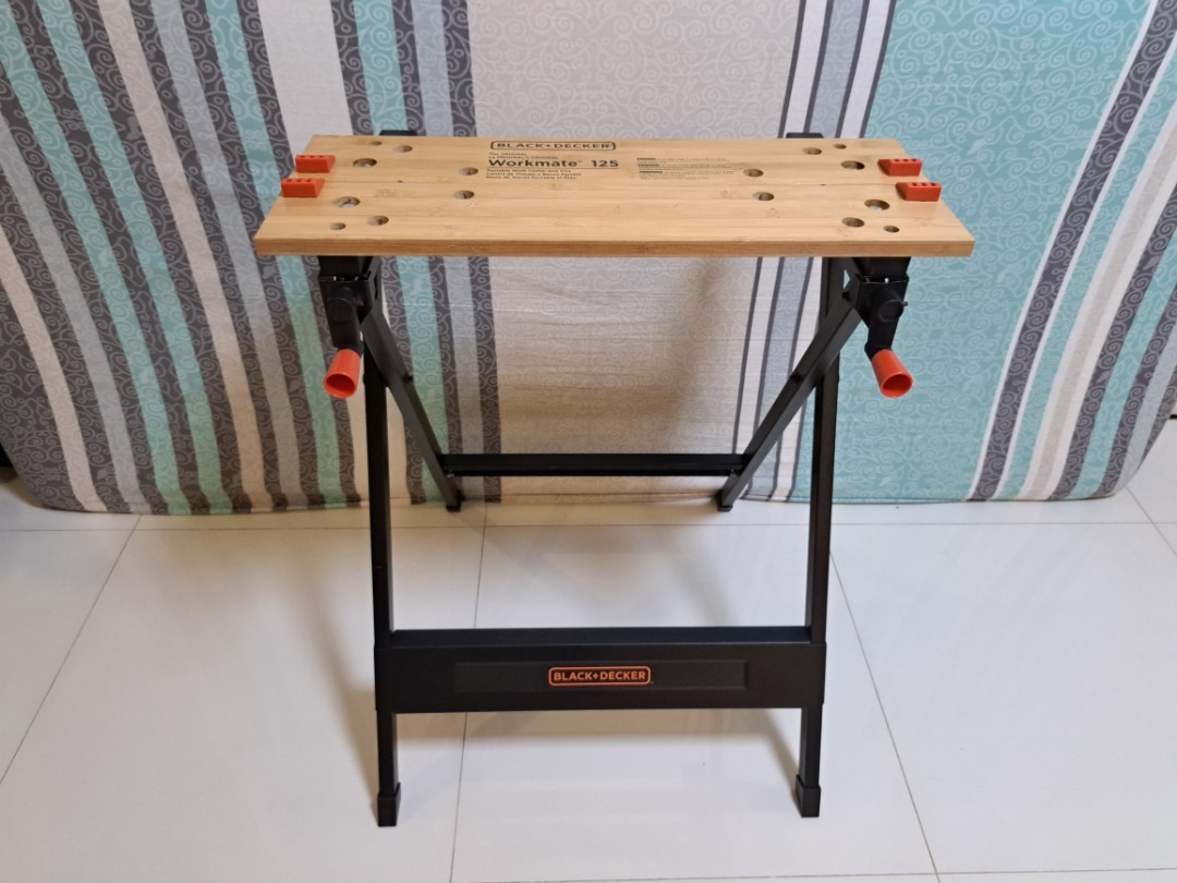 Black Decker Workmate 125 Portable Workbench Furniture Home