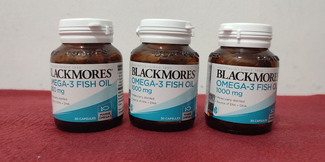 Blackmore Omega 3 fish oil 1000mg 30s Health Nutrition Health