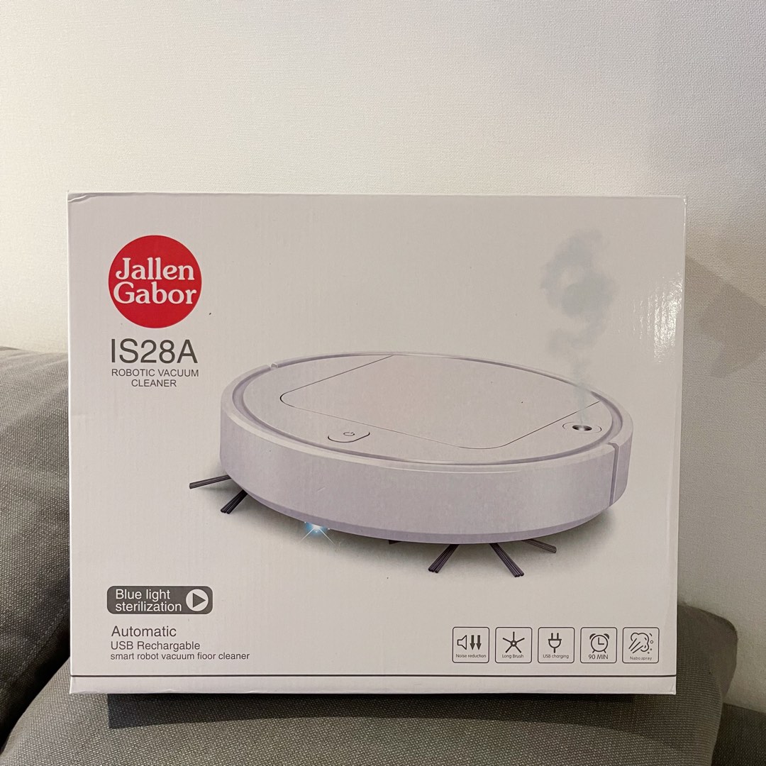 BRAND NEW Jallen Gabor Robot Vacuum, Furniture & Home Living, Cleaning ...