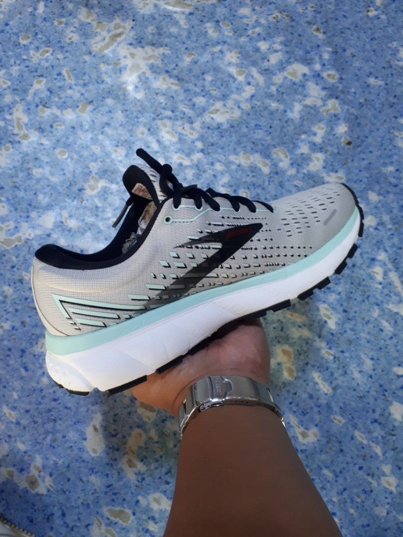 Brooks ghost 13 grey aqua deals