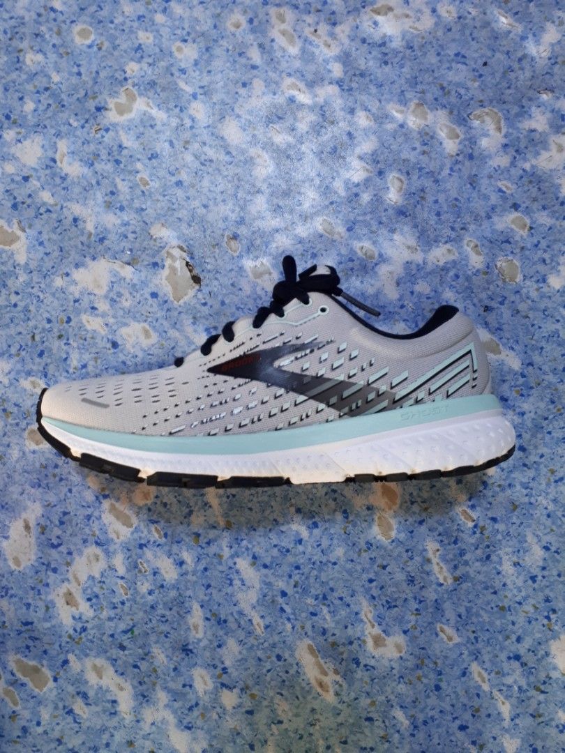 Brooks ghost 13 grey aqua best sale