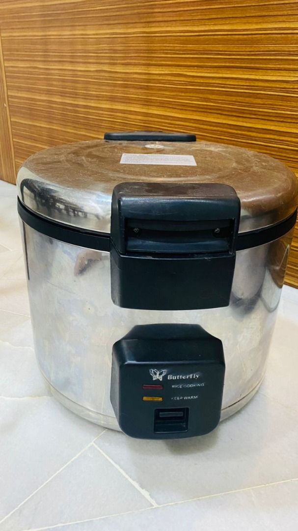 Butterfly Commercial Electric Rice Cooker (5.4L) BRC6066, TV & Home