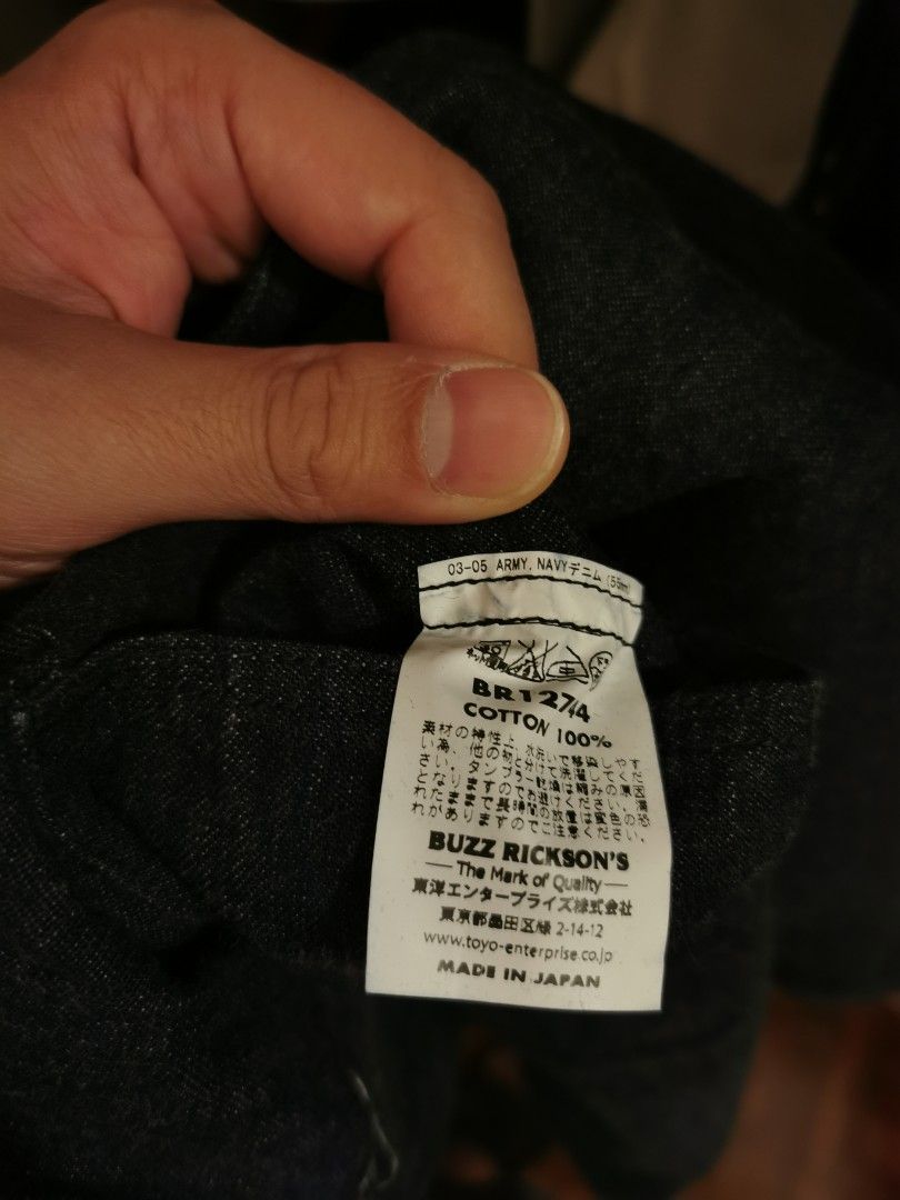 Buzzricksons （分類：運動服裝）位於 Hong Kong。 由 cheukcheukcheukcheuk 提交（商品編號 1255170410，圖片 4）。簡介： Buzzricksons 全新 購自日本專門店 Size 38 $680 順豐到付。