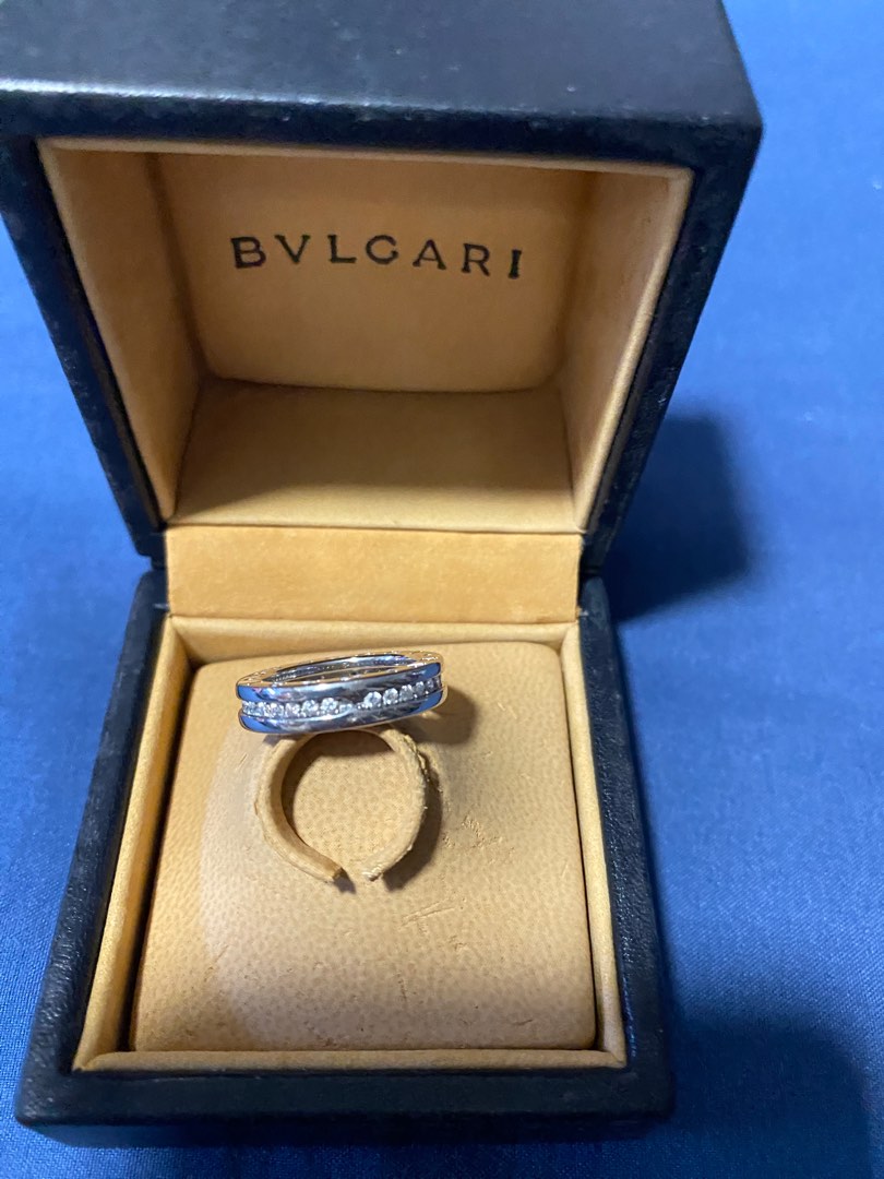 Bvlgari b sales zero1 diamond ring