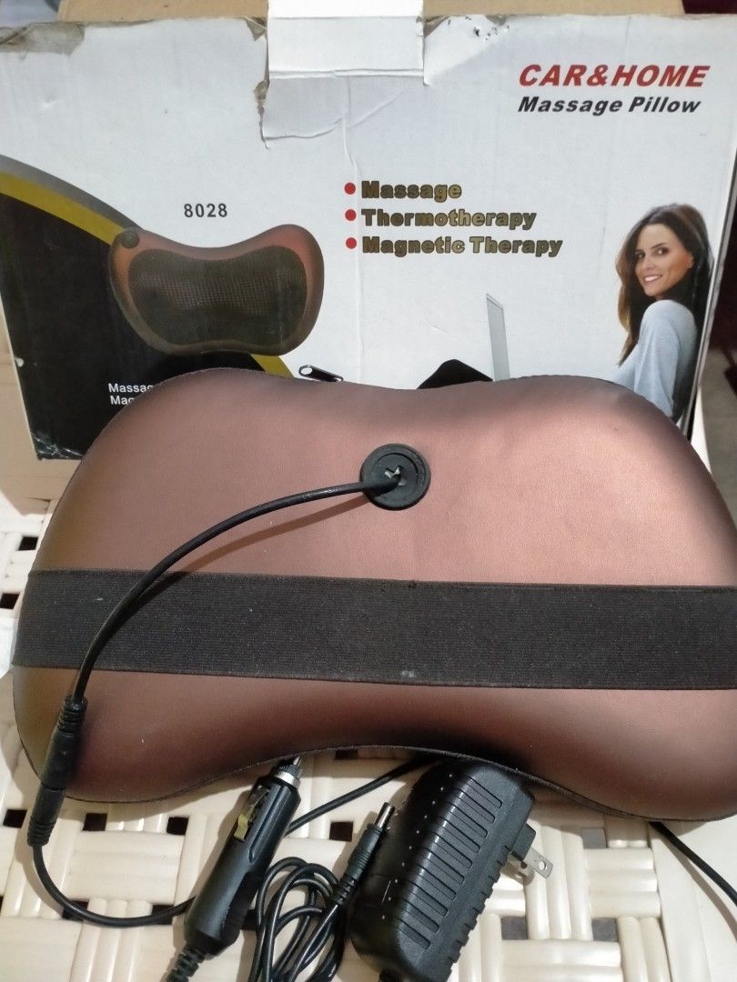 Car and Home Massager (Category: Massage Devices) located in Quezon City. Submitted by yenruuu (Listing ID 1255099069, Image 3). Description: 📌 Used only twice, tinago na lang kaya maalikabok, pero walang flaw 📌 May sira na ang box, pero in perfect condition pa ang item 📌 Complete ng mga plug January 2025 - Available pa po 🍀.
