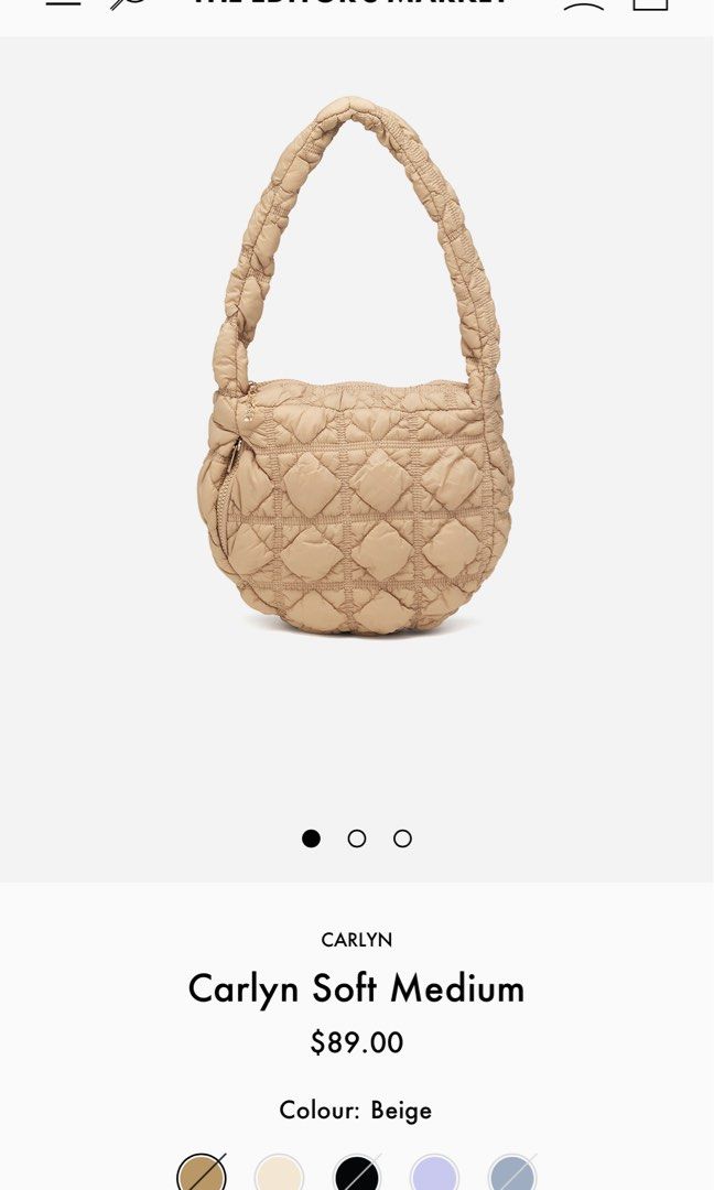 Jual Carlyn Korea Soft bag | Shopee Indonesia
