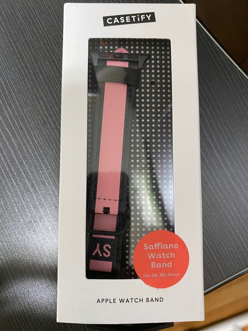 Casetify saffiano leather band outlet