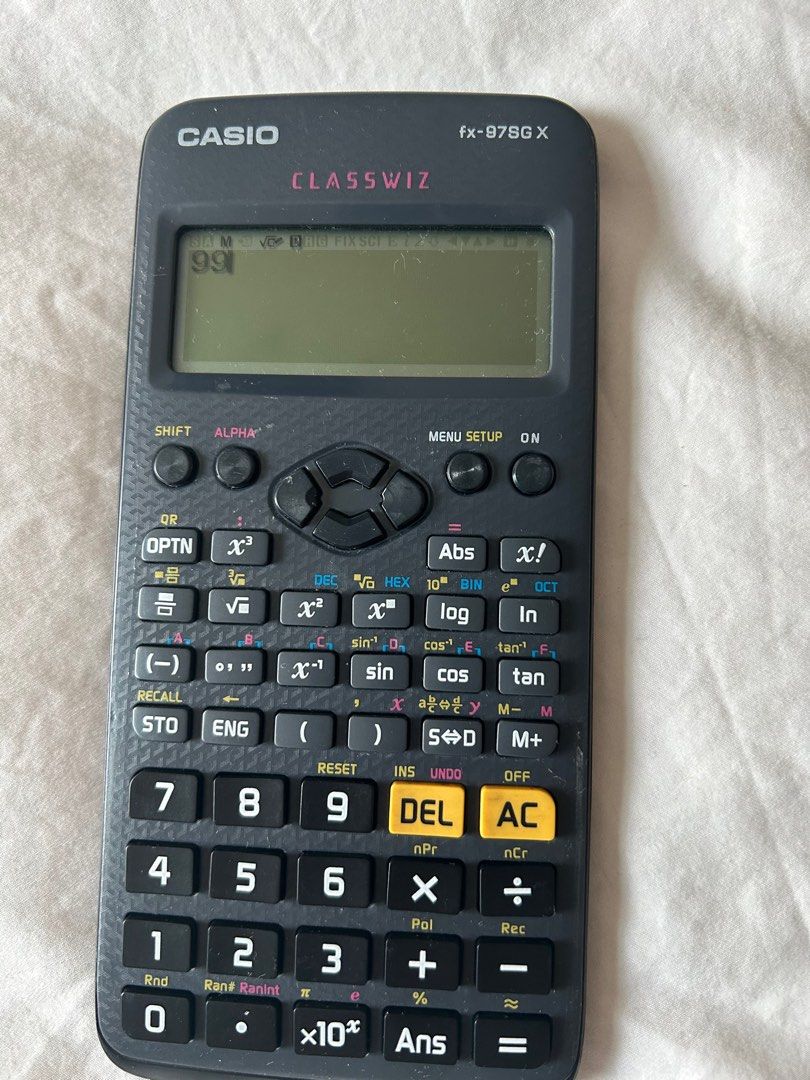 Casio fx97sg Hobbies Toys Stationery Craft Stationery
