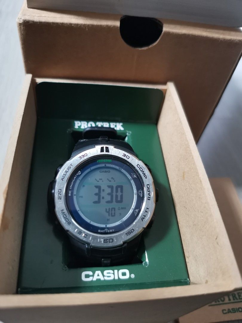 Casio Protrek PRW3100 STN Display ABC sensor Men s Fashion