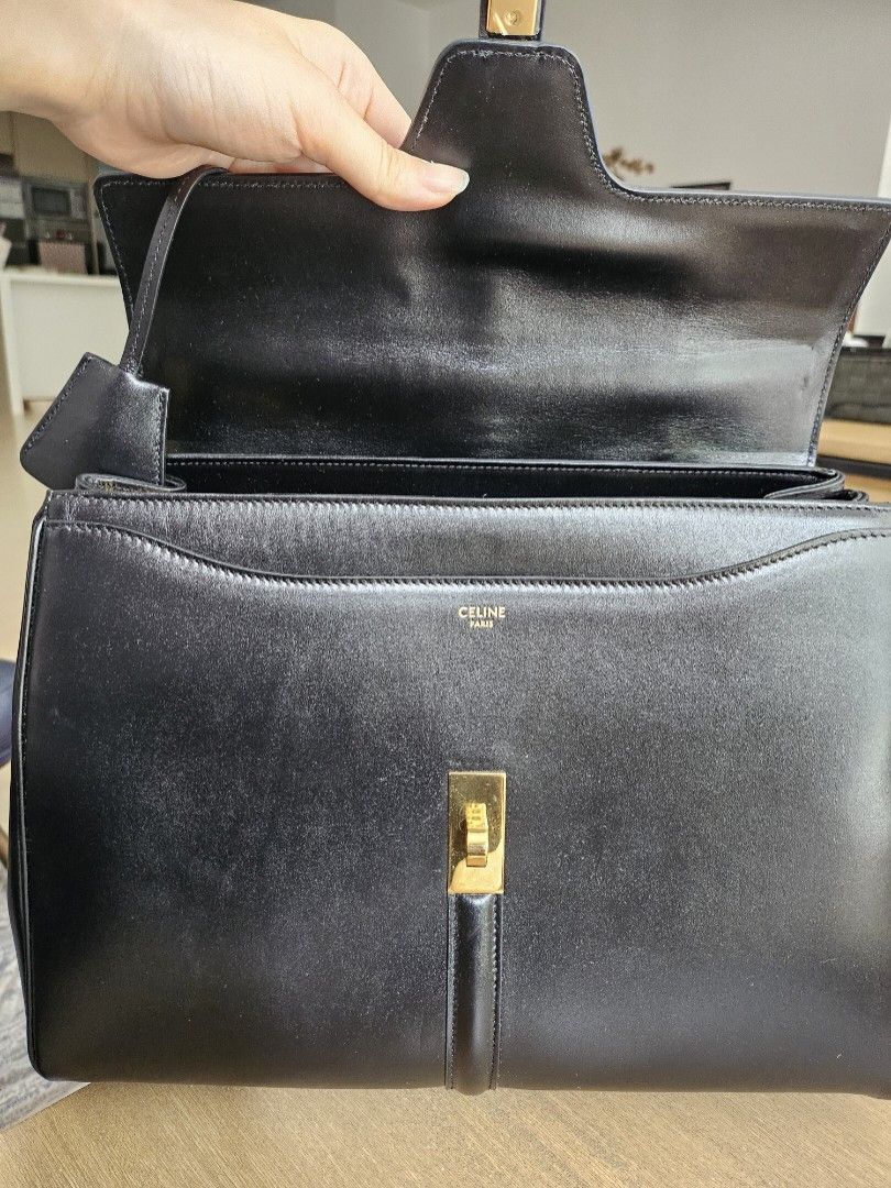 Celine medium 16 cheap bag in satinated calfskin