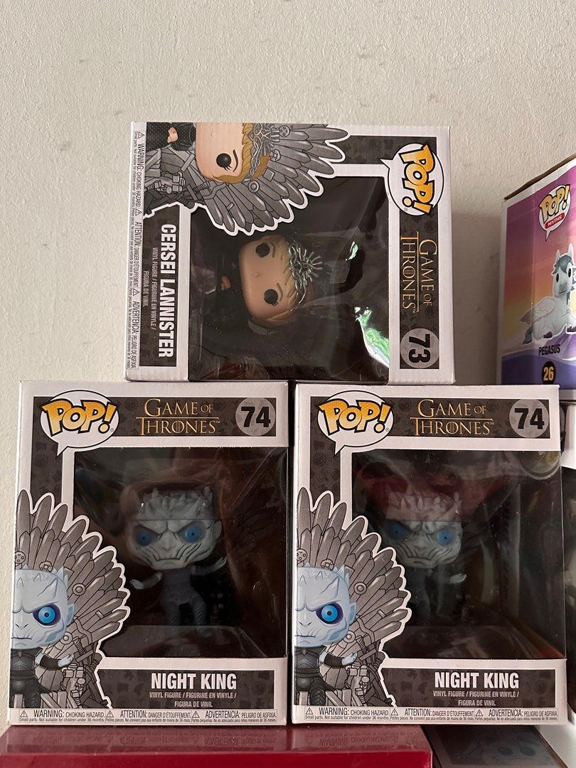 Night King on Throne Funko Pop Game Of Thrones Hobbies Toys
